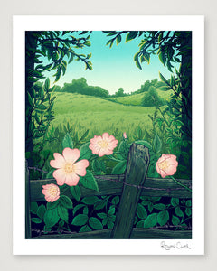 Wild Rose — 20×25cm, 8×10" Print only