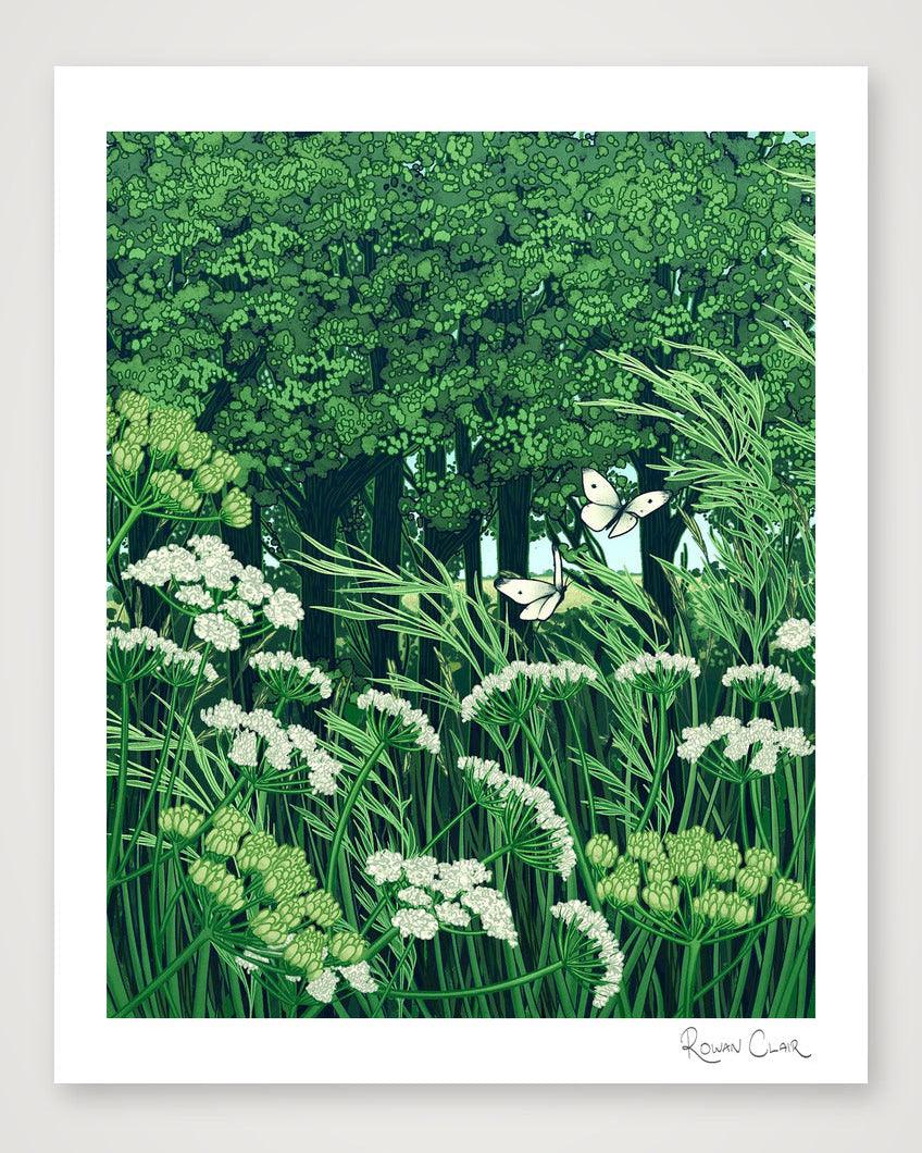 Woodland Edge — 20×25cm, 8×10" Print only