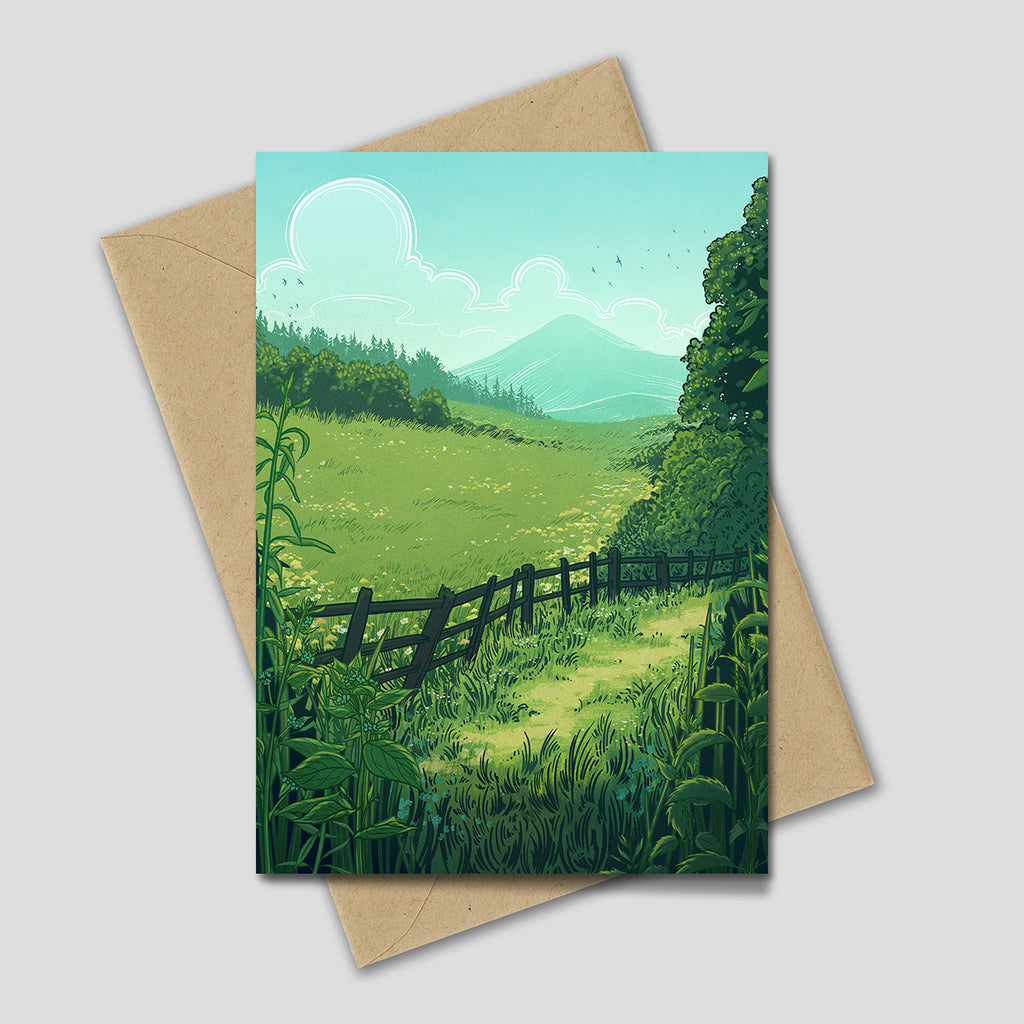 Familiar Paths Greeting Cards