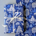 Winter Forest Recyclable Christmas Wrapping Paper